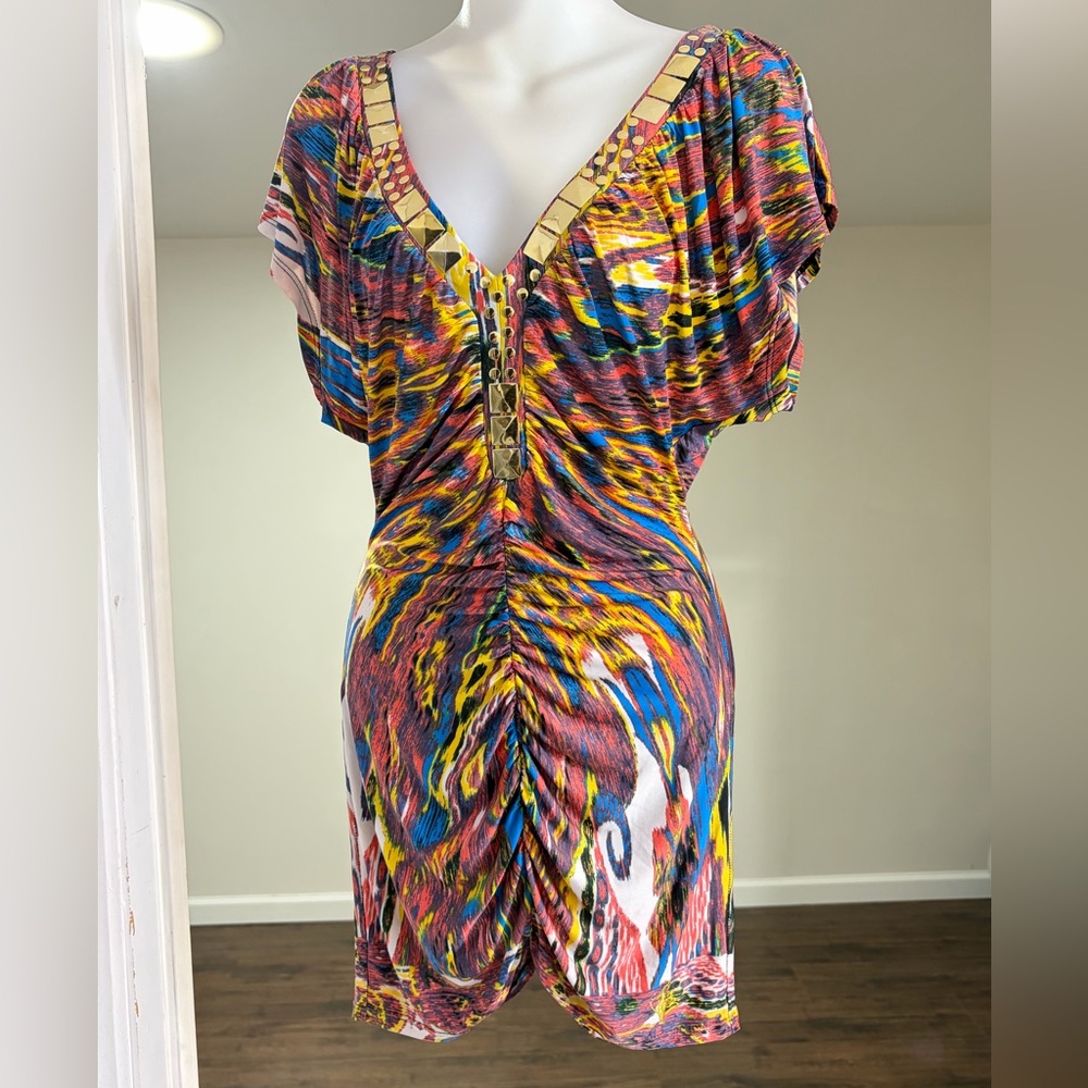 Baby Phat Multicolor Studded Dress
